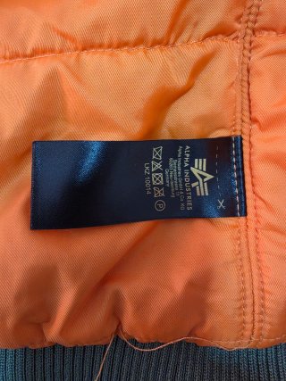Chaqueta Alpha Industries Verde Militar