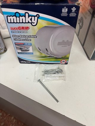 Tendedero Minky Retráctil 30m