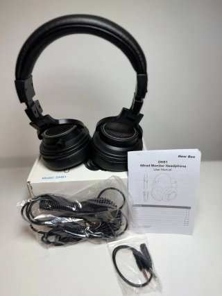 Cascos New Bee DH81 Monitor Negros