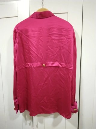 Camisa seda Uterqüe rosa