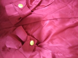 Camisa seda Uterqüe rosa