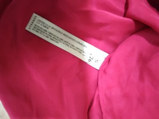 Camisa seda Uterqüe rosa