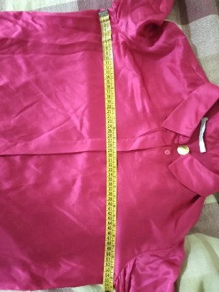 Camisa seda Uterqüe rosa