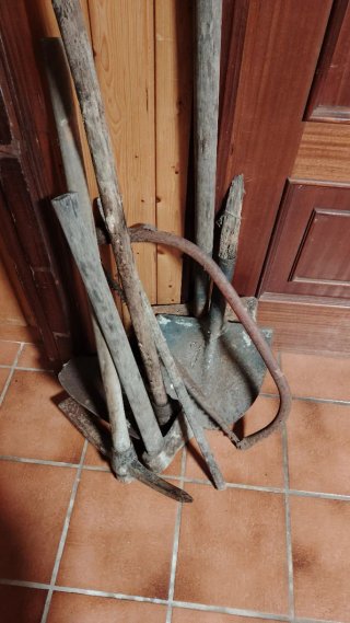 Lote herramientas antiguas