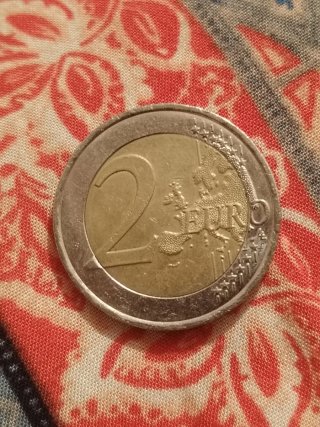 Moneda 2 Euros Francia Árbol Genealógico