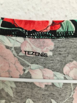 Camiseta sin mangas floral Tezenis