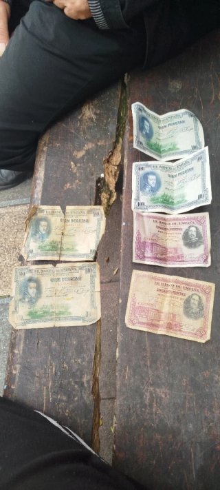 Billetes antiguos pesetas Banco de España