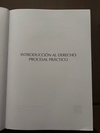 Introducción al Derecho Procesal práctico
