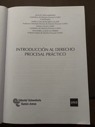 Introducción al Derecho Procesal práctico