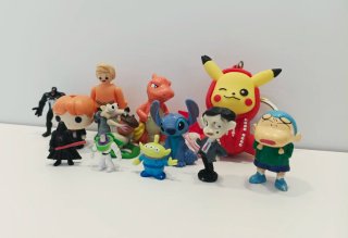 Lote de figuras de colección variadas