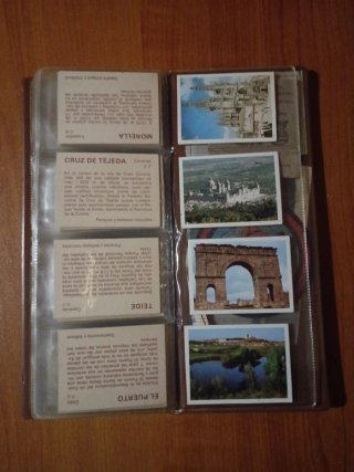 Lote de cromos y publicidad antigua