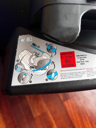 Silla de coche para bebé