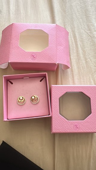 Pendientes Swarovski nuevos en caja