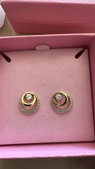 Pendientes Swarovski nuevos en caja