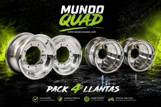 Pack 4 Llantas Quad reforzadas Suzuki Honda Yamaha