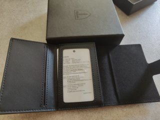 Portafoglio Uomo Slim RFID Porta Carte Pop-up
