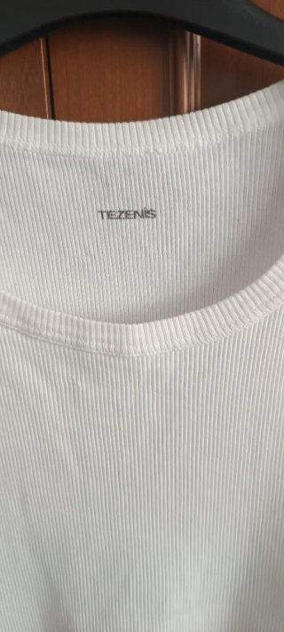 Camiseta tirantes Tezenis mujer blanca Talla L