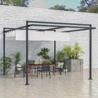 Cenador 3x4m Techo Retráctil