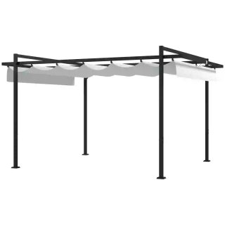 Cenador 3x4m Techo Retráctil