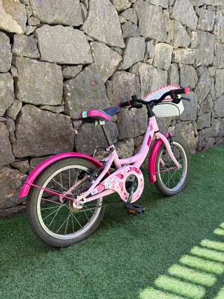 Bicicleta B-Pro niña rosa