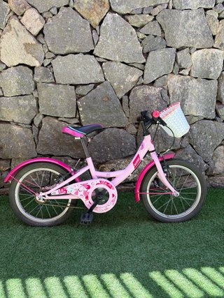 Bicicleta B-Pro niña rosa