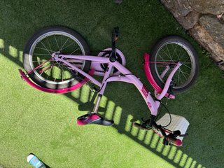 Bicicleta B-Pro niña rosa