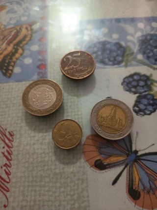 Lote de 4 monedas coleccionables