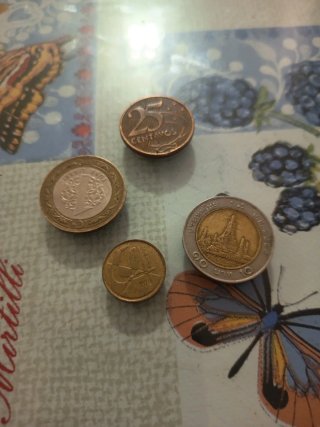 Lote de 4 monedas coleccionables