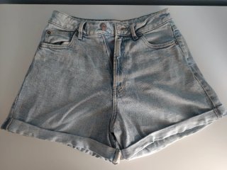 Shorts vaqueros Stradivarius