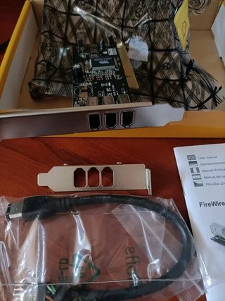 Tarjeta FireWire DeLOCK 3+1 Puertos PCI nueva