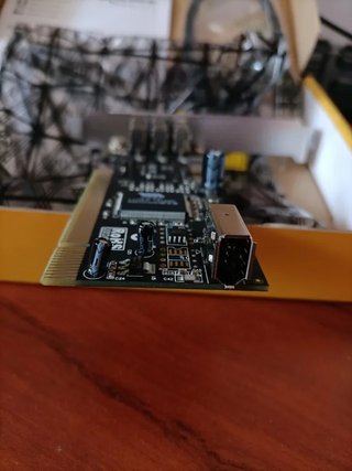 Tarjeta FireWire DeLOCK 3+1 Puertos PCI nueva