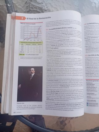 Libro de Historia de España 2 de Bachillerato