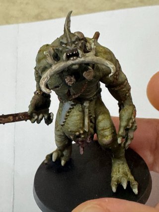 Zombicide Rat King & Swamp Troll pintado barnizado