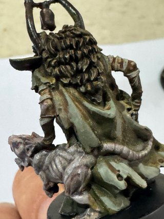 Zombicide Rat King & Swamp Troll pintado barnizado