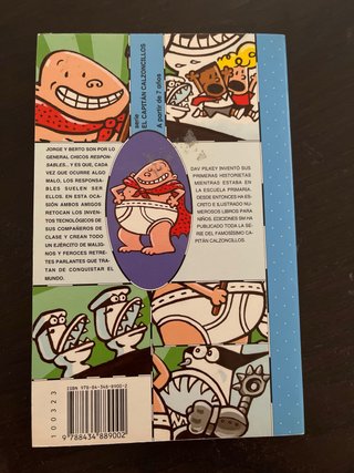 Libros de el capitán calzoncillos