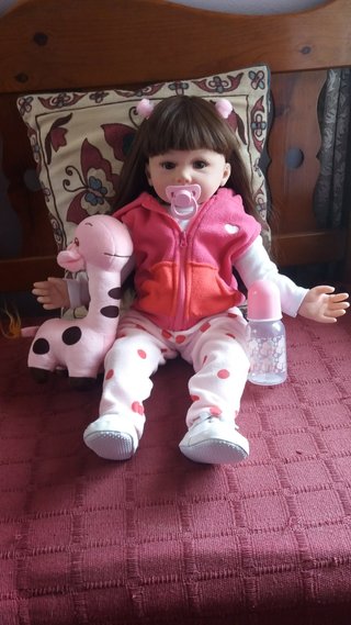Muñeca grande imitación reborn