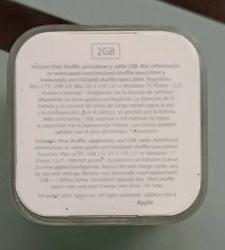 Ipod Shuffle 2 Gb