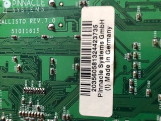 Tarjeta Capturadora Pinnacle Systems Callisto