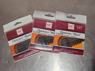 Juego Cuerdas Guitarra Flamenco RC Black