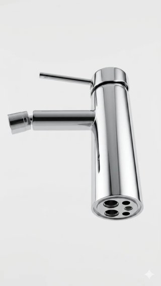 Grifo Monomando Lavabo con Rociador Extraíble