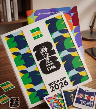 Estuche Álbum Cromos WE ARE 26 USA MEX CAN