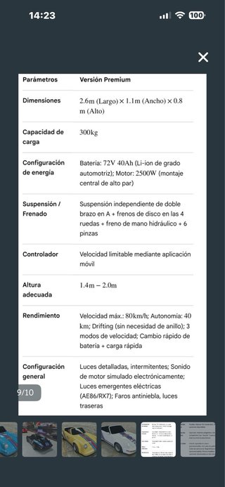 Coche Eléctrico para Adultos