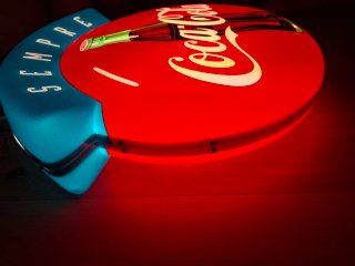 Insegna Luminosa Coca Cola Vintage