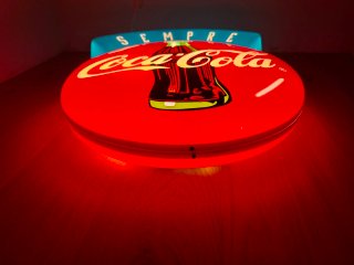 Insegna Luminosa Coca Cola Vintage