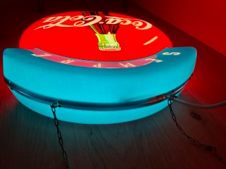 Insegna Luminosa Coca Cola Vintage