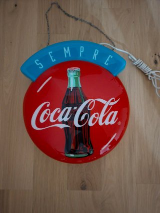 Insegna Luminosa Coca Cola Vintage