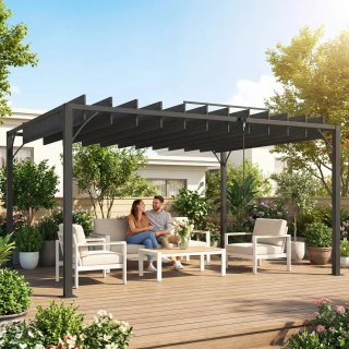 Pérgola de Jardín 3x4m UPF 50+