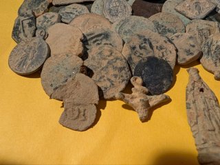 Lotto di monete antiche.
