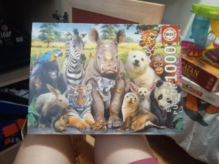 Puzzle Educa 1000 Piezas Animales