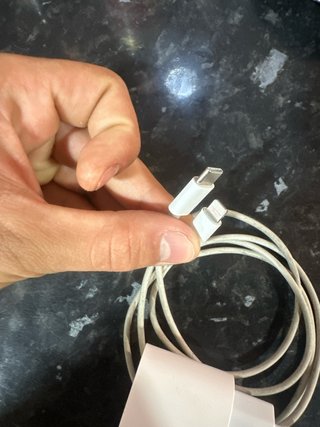 Cargador Apple iPhone USB-C Blanco